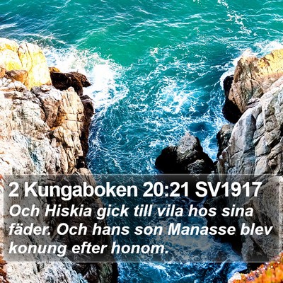 2 Kungaboken 20:21 SV1917 Bible Verse Image