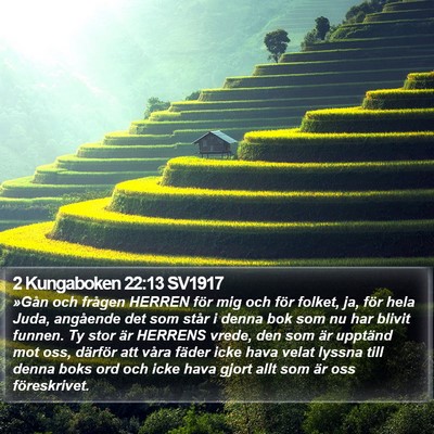 2 Kungaboken 22:13 SV1917 Bible Verse Image