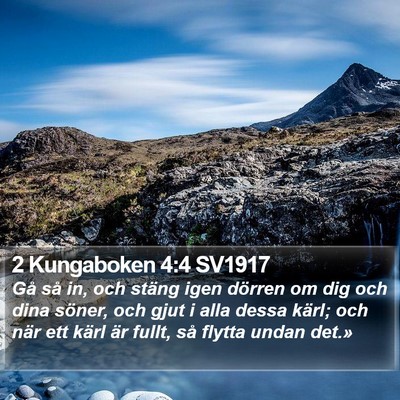 2 Kungaboken 4:4 SV1917 Bible Verse Image