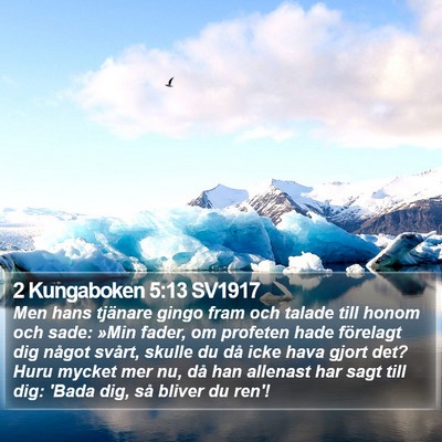 2 Kungaboken 5:13 SV1917 Bible Verse Image
