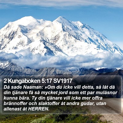 2 Kungaboken 5:17 SV1917 Bible Verse Image