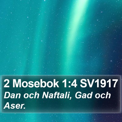 2 Mosebok 1:4 SV1917 Bible Verse Image