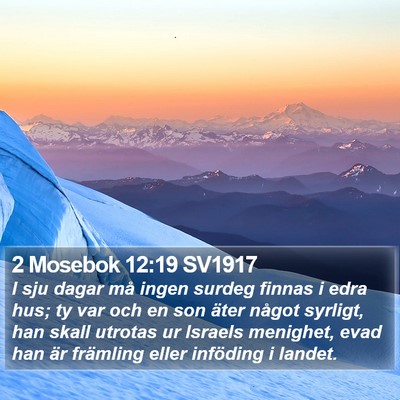 2 Mosebok 12:19 SV1917 Bible Verse Image