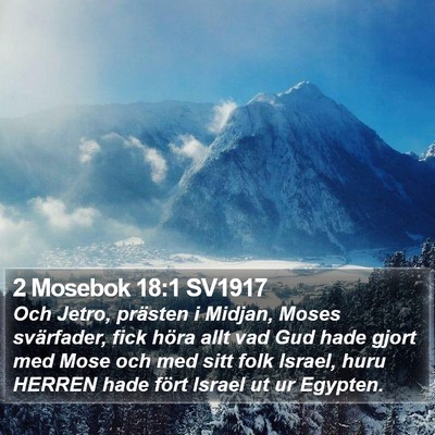 2 Mosebok 18:1 SV1917 Bible Verse Image