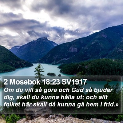 2 Mosebok 18:23 SV1917 Bible Verse Image