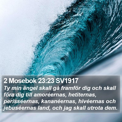 2 Mosebok 23:23 SV1917 Bible Verse Image