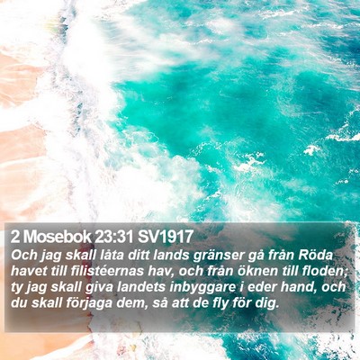 2 Mosebok 23:31 SV1917 Bible Verse Image