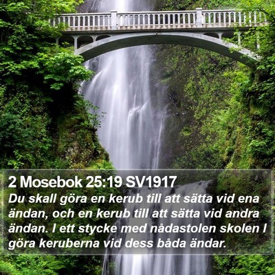 2 Mosebok 25:19 SV1917 Bible Verse Image