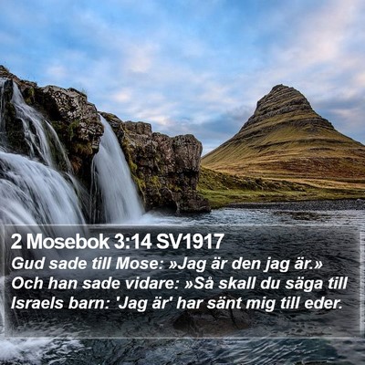 2 Mosebok 3:14 SV1917 Bible Verse Image