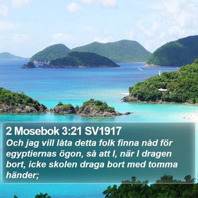2 Mosebok 3:21 SV1917 Bible Verse Image