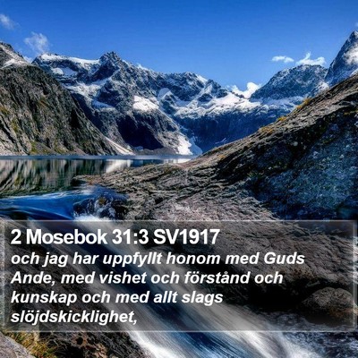 2 Mosebok 31:3 SV1917 Bible Verse Image