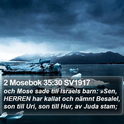 2 Mosebok 35:30 SV1917 Bible Verse Image