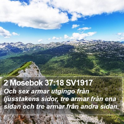 2 Mosebok 37:18 SV1917 Bible Verse Image