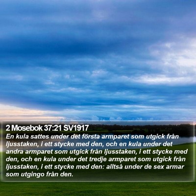 2 Mosebok 37:21 SV1917 Bible Verse Image