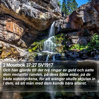 2 Mosebok 37:27 SV1917 Bible Verse Image