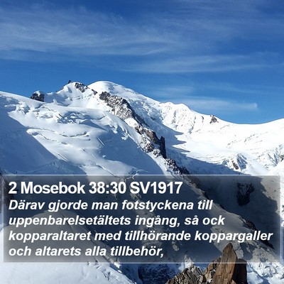 2 Mosebok 38:30 SV1917 Bible Verse Image