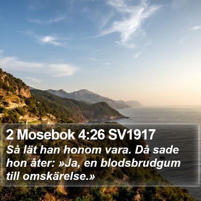 2 Mosebok 4:26 SV1917 Bible Verse Image