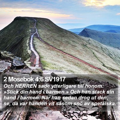 2 Mosebok 4:6 SV1917 Bible Verse Image