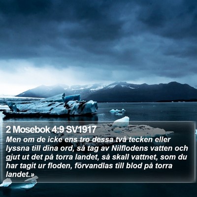 2 Mosebok 4:9 SV1917 Bible Verse Image