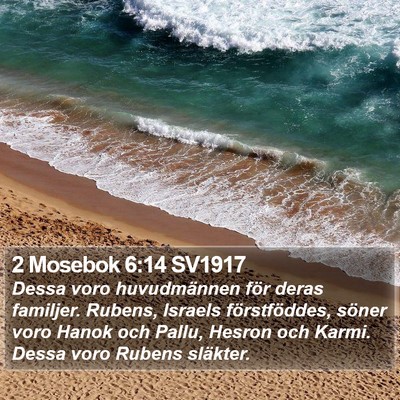 2 Mosebok 6:14 SV1917 Bible Verse Image