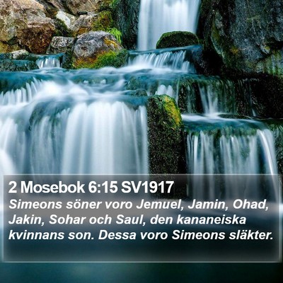 2 Mosebok 6:15 SV1917 Bible Verse Image