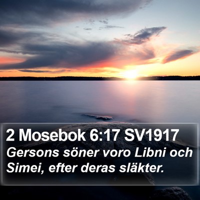 2 Mosebok 6:17 SV1917 Bible Verse Image