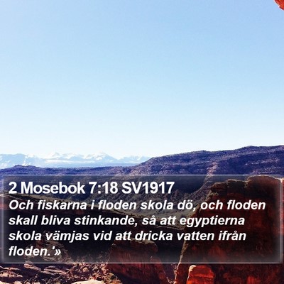 2 Mosebok 7:18 SV1917 Bible Verse Image