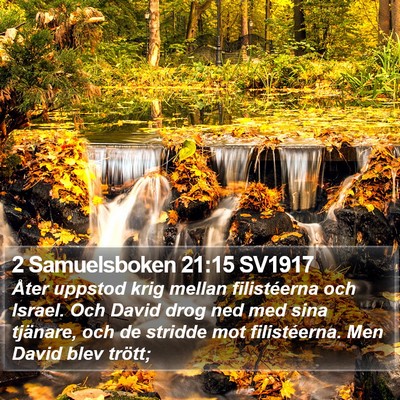 2 Samuelsboken 21:15 SV1917 Bible Verse Image
