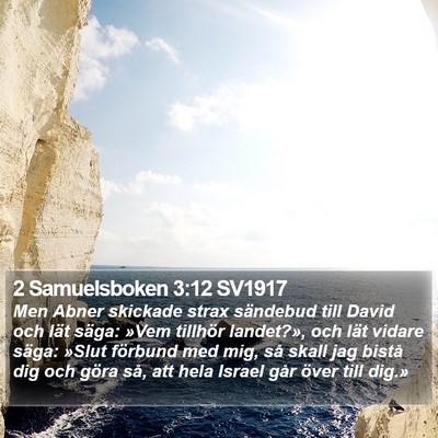 2 Samuelsboken 3:12 SV1917 Bible Verse Image