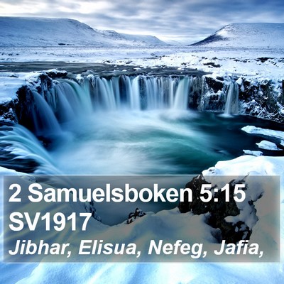 2 Samuelsboken 5:15 SV1917 Bible Verse Image