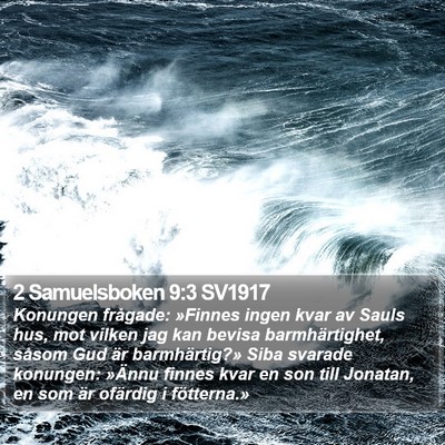 2 Samuelsboken 9:3 SV1917 Bible Verse Image