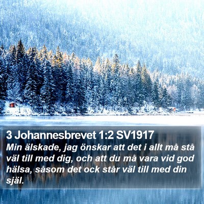 3 Johannesbrevet 1:2 SV1917 Bible Verse Image