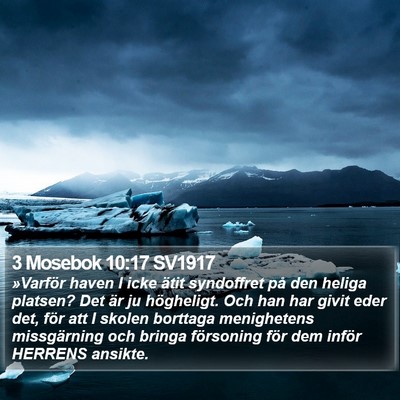 3 Mosebok 10:17 SV1917 Bible Verse Image