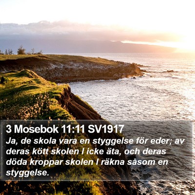 3 Mosebok 11:11 SV1917 Bible Verse Image