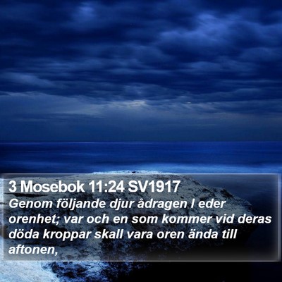 3 Mosebok 11:24 SV1917 Bible Verse Image