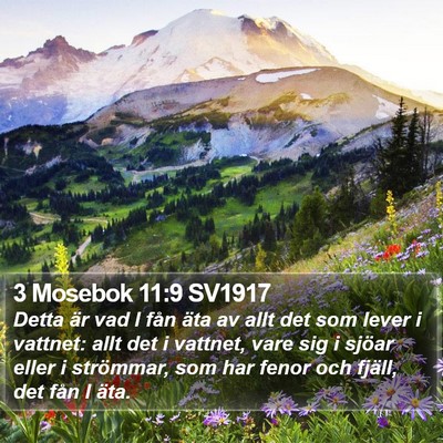 3 Mosebok 11:9 SV1917 Bible Verse Image