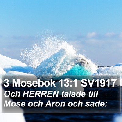 3 Mosebok 13:1 SV1917 Bible Verse Image