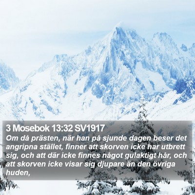 3 Mosebok 13:32 SV1917 Bible Verse Image