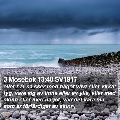 3 Mosebok 13:48 SV1917 Bible Verse Image