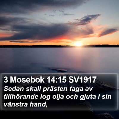 3 Mosebok 14:15 SV1917 Bible Verse Image