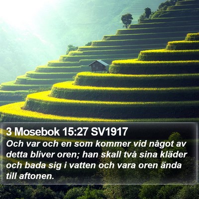 3 Mosebok 15:27 SV1917 Bible Verse Image