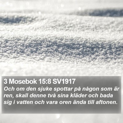 3 Mosebok 15:8 SV1917 Bible Verse Image