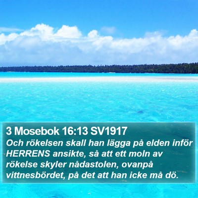 3 Mosebok 16:13 SV1917 Bible Verse Image