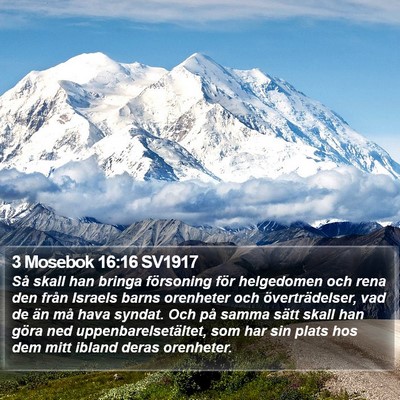 3 Mosebok 16:16 SV1917 Bible Verse Image