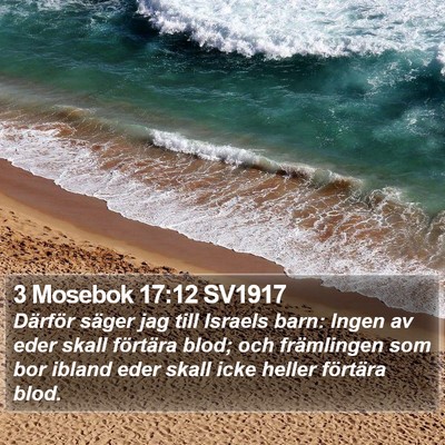 3 Mosebok 17:12 SV1917 Bible Verse Image