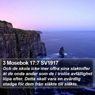 3 Mosebok 17:7 SV1917 Bible Verse Image