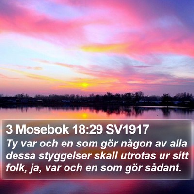 3 Mosebok 18:29 SV1917 Bible Verse Image