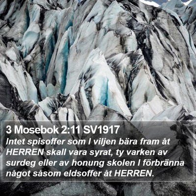 3 Mosebok 2:11 SV1917 Bible Verse Image