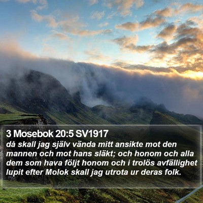 3 Mosebok 20:5 SV1917 Bible Verse Image