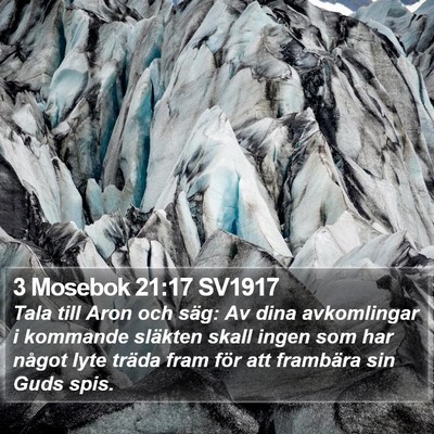 3 Mosebok 21:17 SV1917 Bible Verse Image